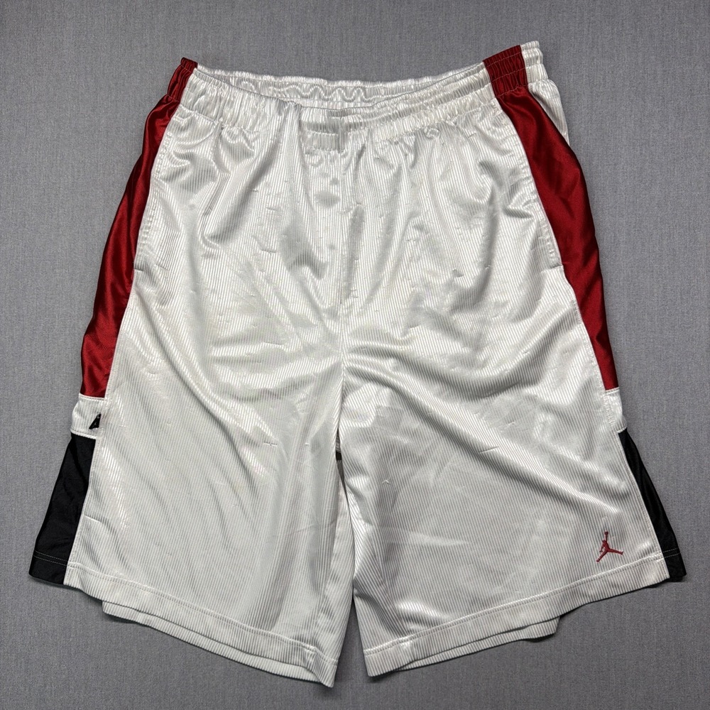 Y2K Air Jordan Silky Dazzle Shorts Men's Size 3XL